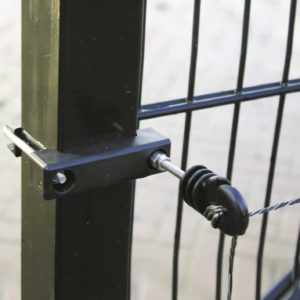 PAALKLEMMEN, KUNSTSTOF MET RVS/INOX 4ST.