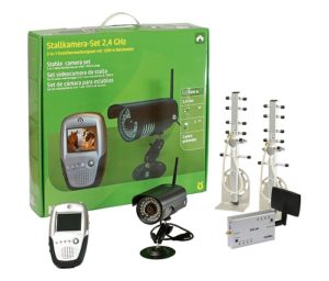 CAMERASET VOOR STAL OF AANHANGER 2.4Ghz