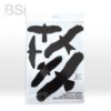 VOGEL-AFWEERSTICKERS 5ST.