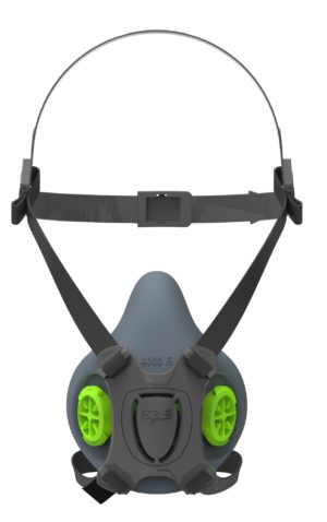 BLS HALFGELAATSMASKER 4000 RUBBER S/M