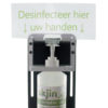 DISPENSER DESINFECTIE-PAAL  COMPLEET