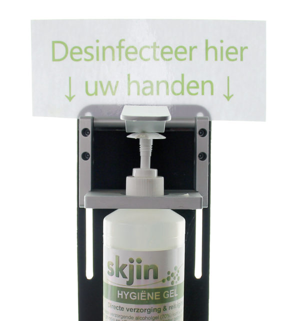 DISPENSER DESINFECTIE-PAAL  COMPLEET