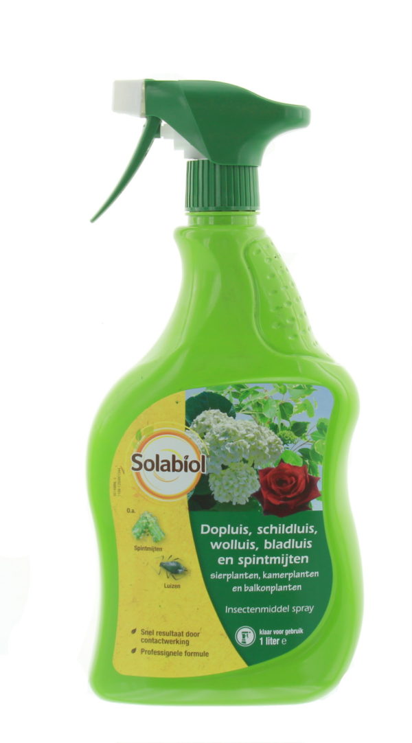 SOLABIOL INSECTEN SPRAY 1L.uitverkocht