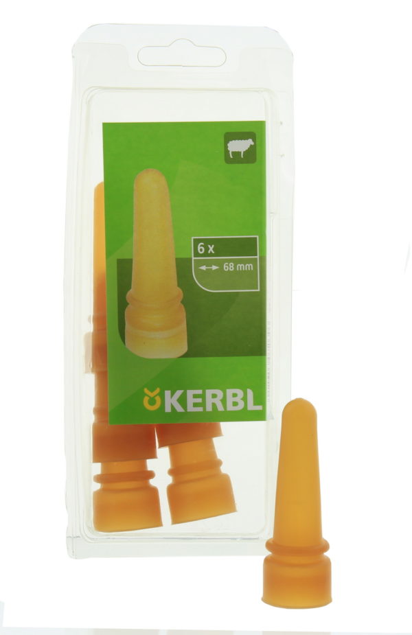 LAMMERENBARSPENEN BRUIN 6 STUKS