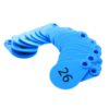 NEKPLAATJE BLAUW SERIE 26 - 50