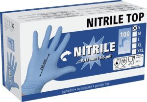 NITRIL MELKERSHANDSCHOEN TOP