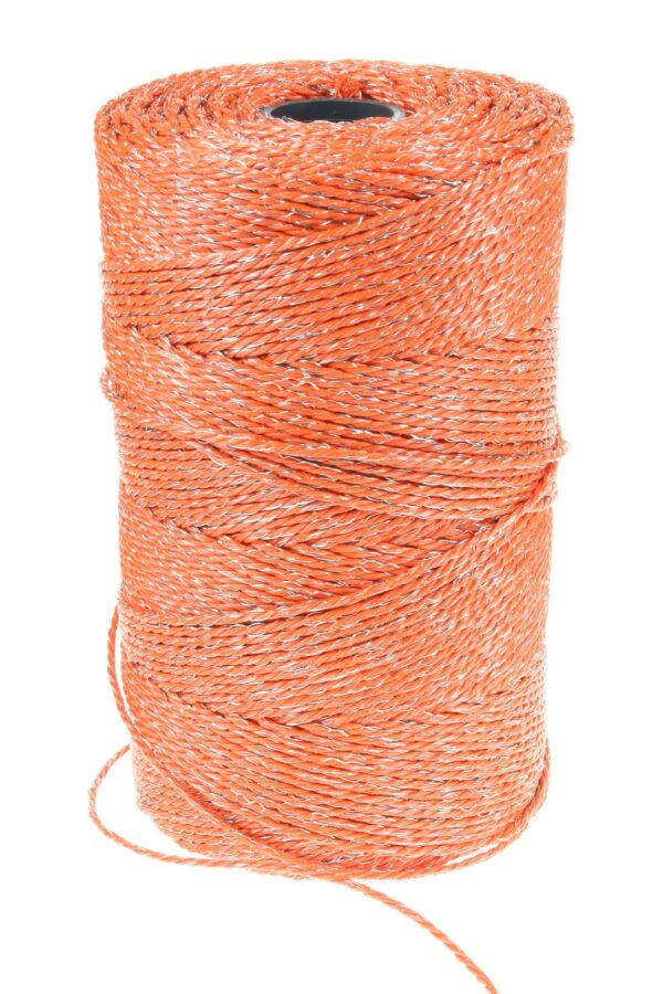 Draad oranje, 250meter ca. 3mm