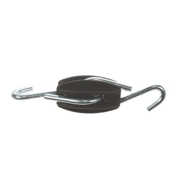 Ei isolator met 2 RVS/INOX haken, 1st