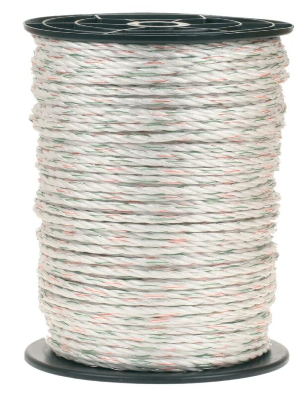 Koord, 5mm, ca.500mtr, 3*0,4 RVS/INOX