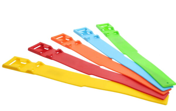 Veeherkenningsbandje plastic groen, 10st
