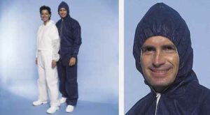 Overall disposable wegwerp blauw XXL