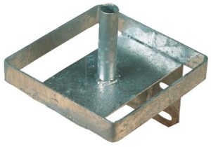 Liksteenhouder metaal voor 10kg