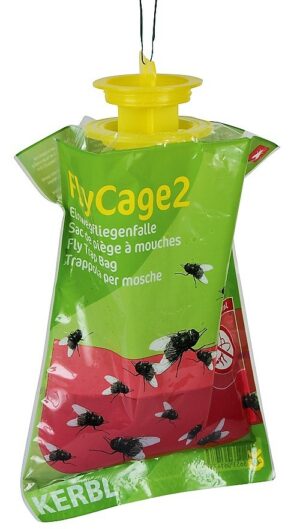 Flycage-2 vliegen vangzak met lokmiddel