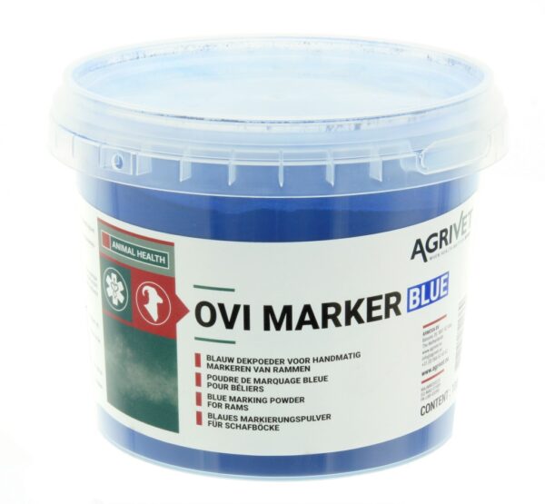 Agrivet dekpoeder Ovi Marker blauw 1KG