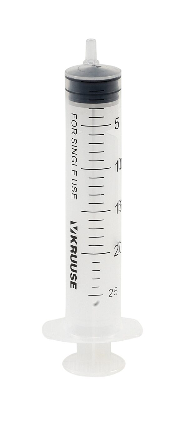 WW-injectiespuit 20ml, Luer 3-delig