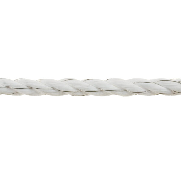 Tiptop koord, wit, 200m, 6mm, PE-MONO