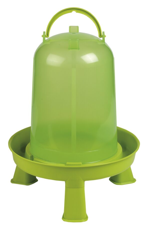 Pluimvee drinktoren op pootjes groen, 5L