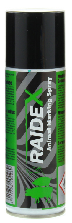 Raidex merkspray R/V groen, 200ml