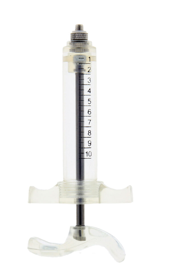 Injectiespuit Nylon 10ml Schroefdraad
