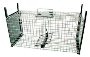 Vangkooi rat 2 ingangen gaas 50x20x20cm