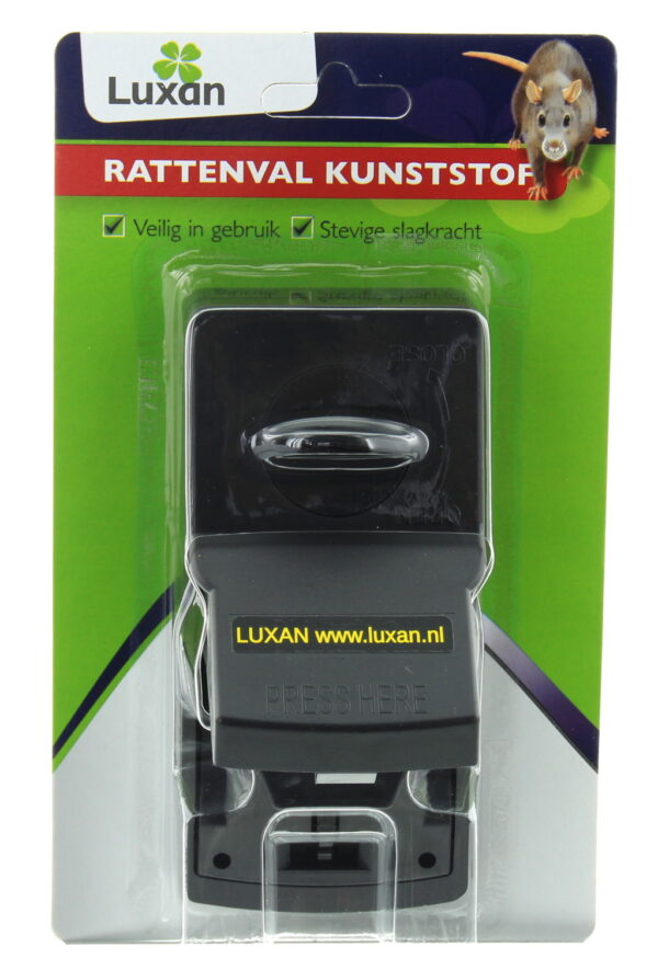 Rattenval kunststof Luxan, 1st