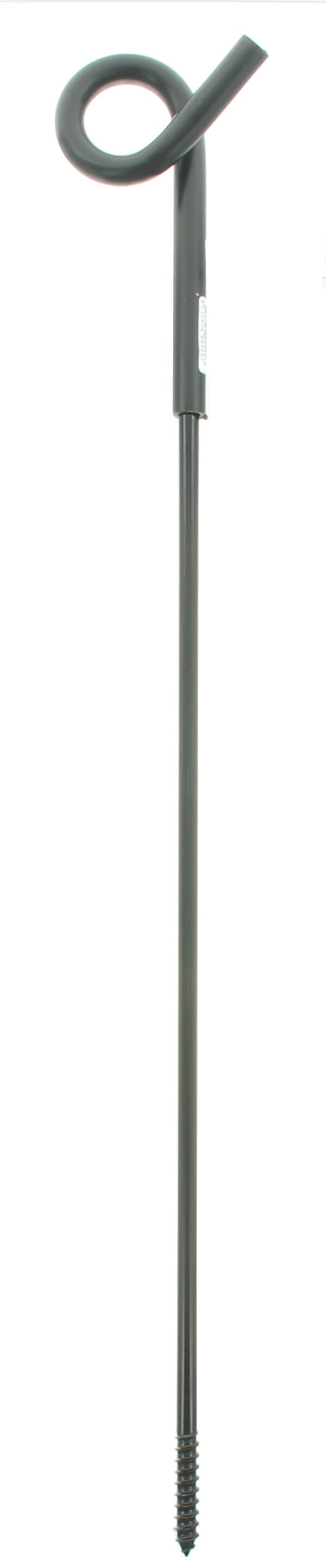 Krulstaart afstandisolator zwart, 60cm
