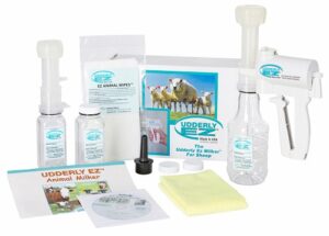 Melkpomp voor schapen, complete set