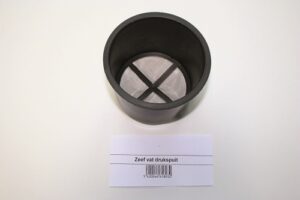 Zeef voor vat batterijdrukspuit