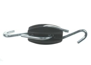 Ei isolator met 2 gegalvaniseerde haken