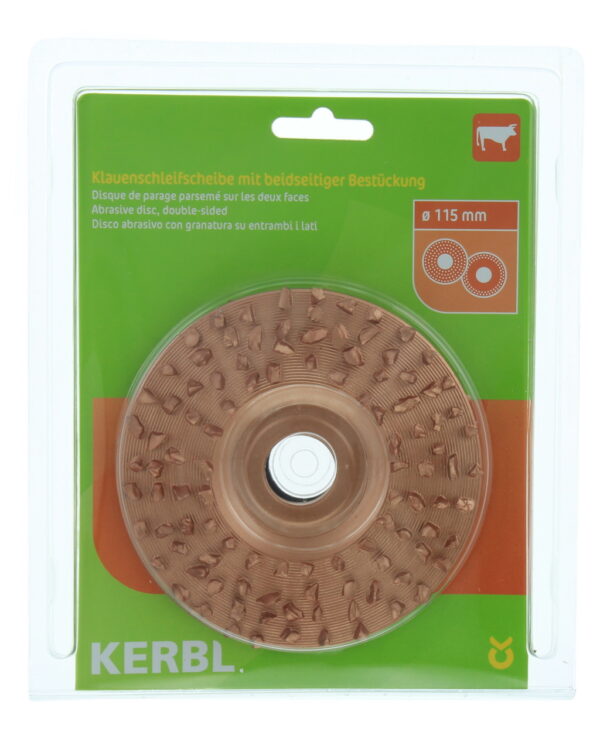 Hoefslijpschijf dubbel 115mm fijn