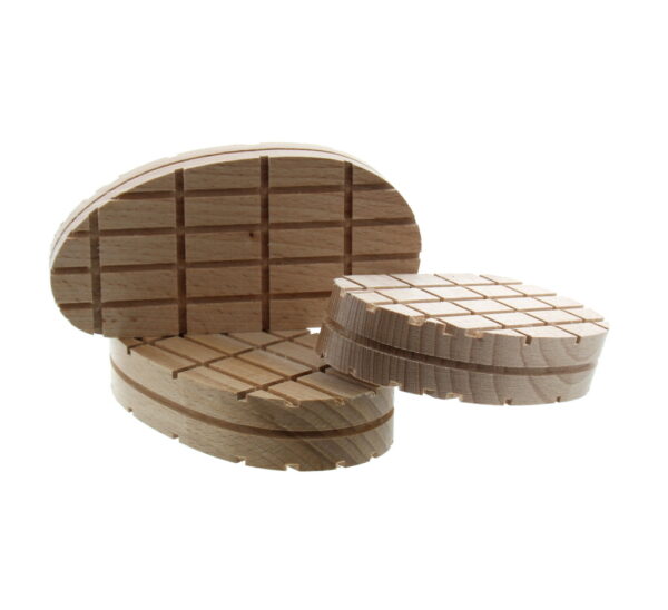 Klauwblokjes hout Standaard 10st