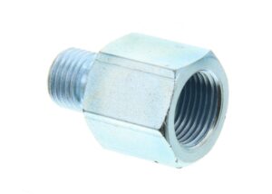 Verloop LS10 staal 1/4"BUIX3/8"BI BSP