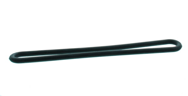 Nekkoord/karrubber zwart, 25cm