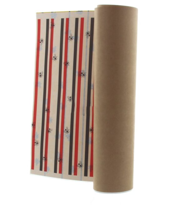 Vliegenpapier flypaper, 60x30cm, 6st
