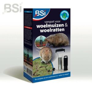 Vangset voor woelmuizen en woelratten