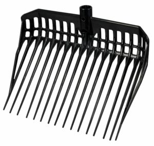 Mestvork Eco zwart
