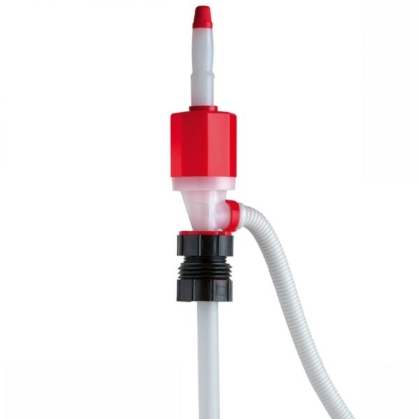 Vatpomp voor 200 L vaten met 2 adapters