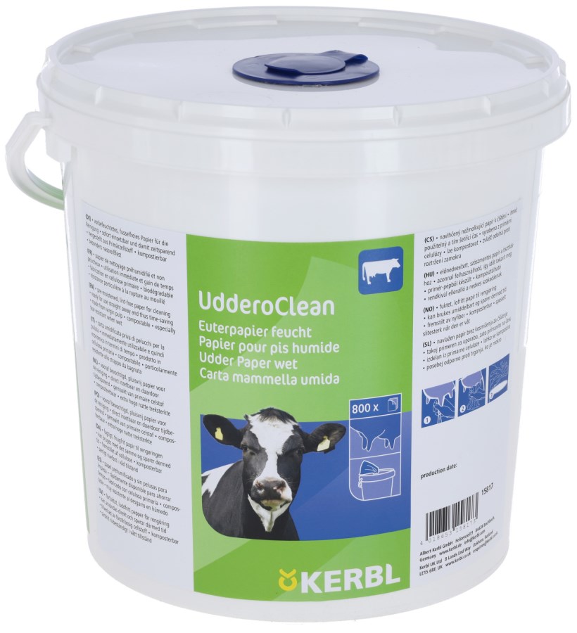 Vochtig schoonmaakpapier in emmer 800vel