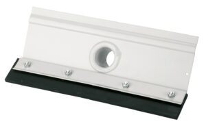 Mestschuif 40cm poedergecoat, m stofrub