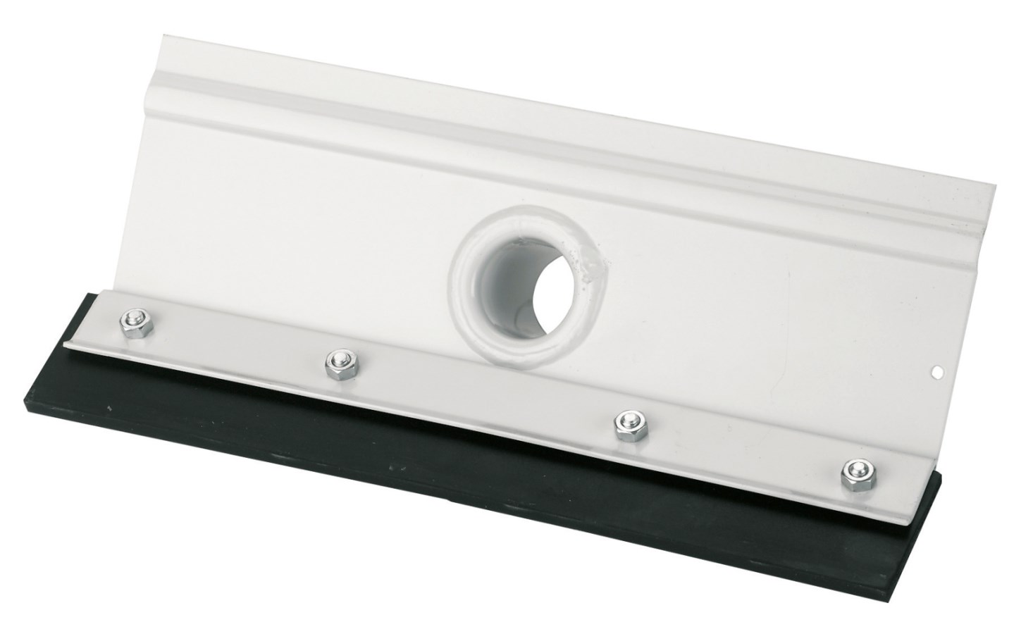 Mestschuif 40cm poedergecoat, m stofrub