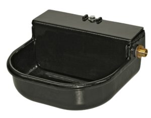 Vlotterdrinkbak 3L geemailleerd zwart