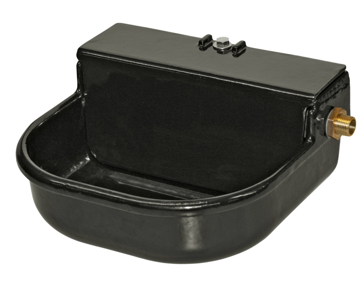 Vlotterdrinkbak 3L geemailleerd zwart