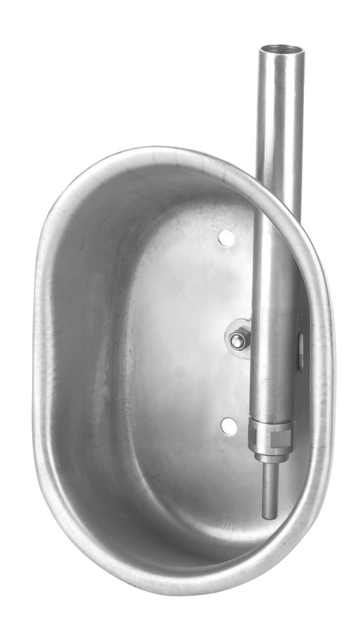 Drinkbak RVS zeugen 21x29x16cm