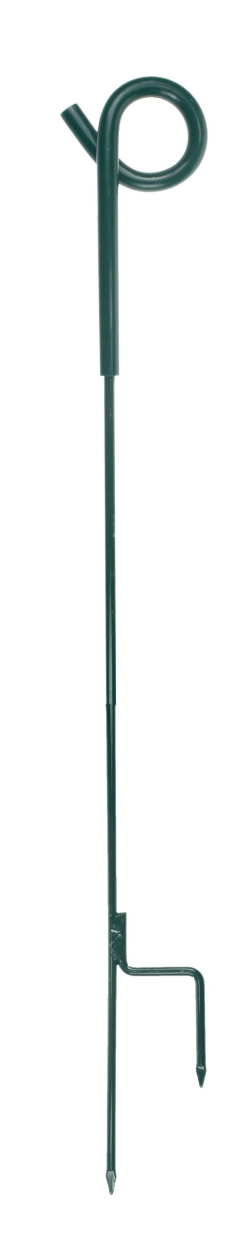 Krulstaartpalen groen 105mm, 8mm dik