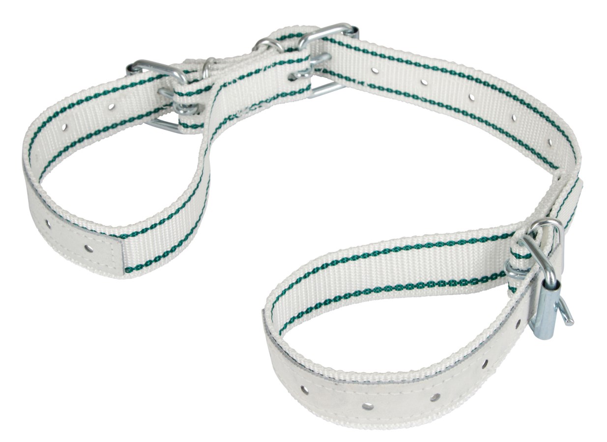 Anti-spreidband NYLON verstelbaar WIT