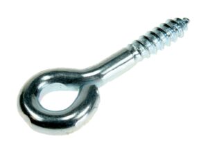 Schroefoog RVS/INOX voor houten palen
