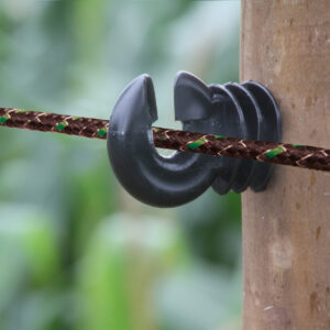Koord 6mm braided bruin/groen, 500 mtr